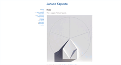 Desktop Screenshot of januszkapusta.com