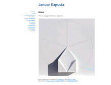 Tablet Screenshot of januszkapusta.com